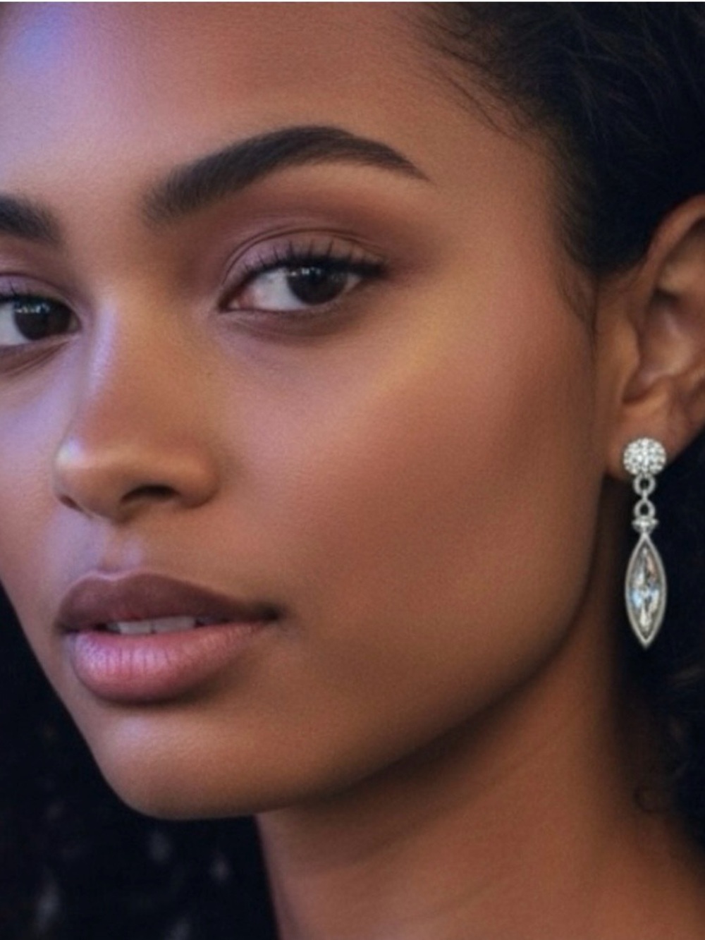 Swarovski Crystal Marquise Drop Earrings
